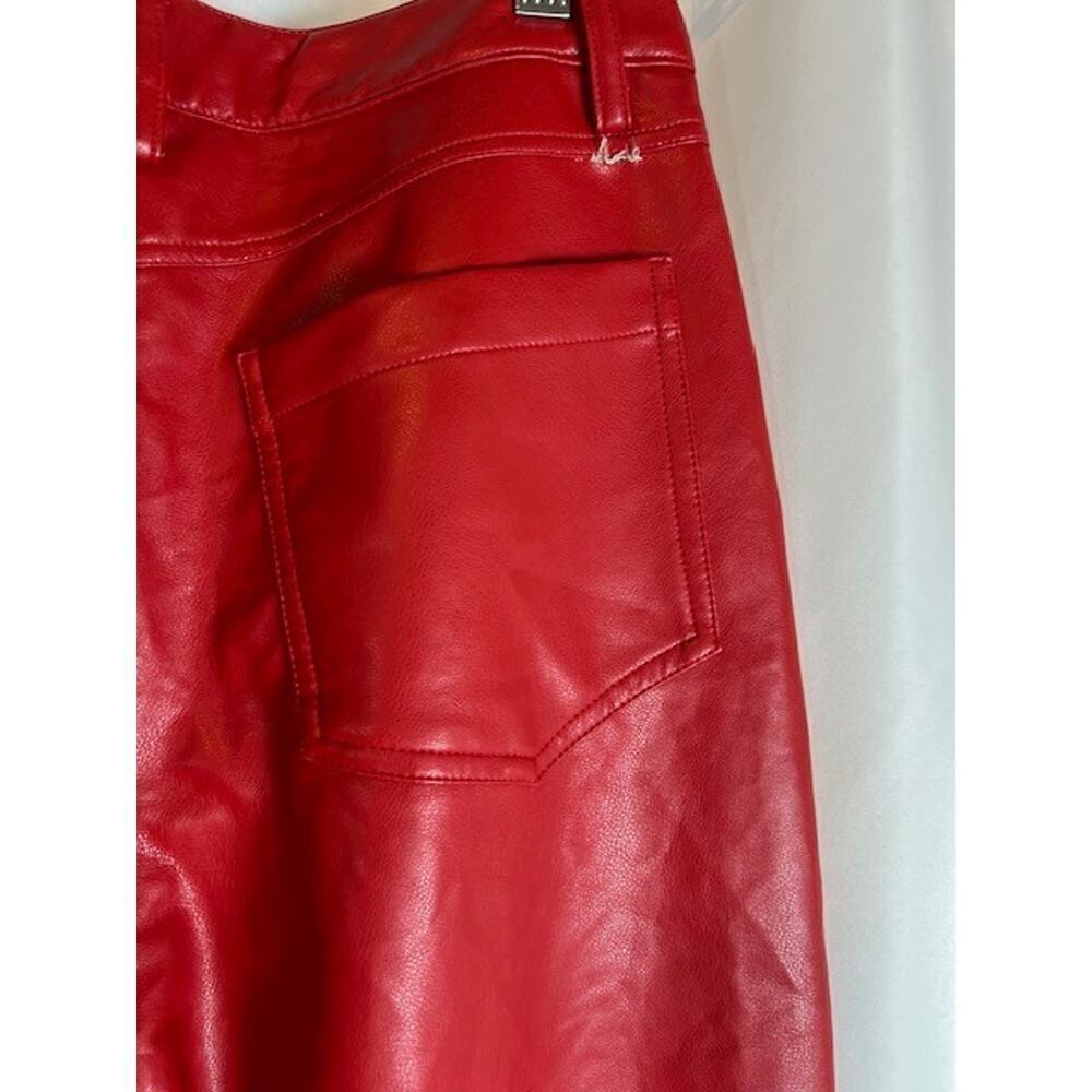 WAYF Small Faux Leather Pants NWT - Picture 7 of 9